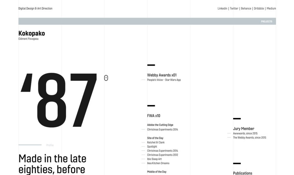About Typography & 10 Beautiful Use Cases on Websites | Rocket Minds